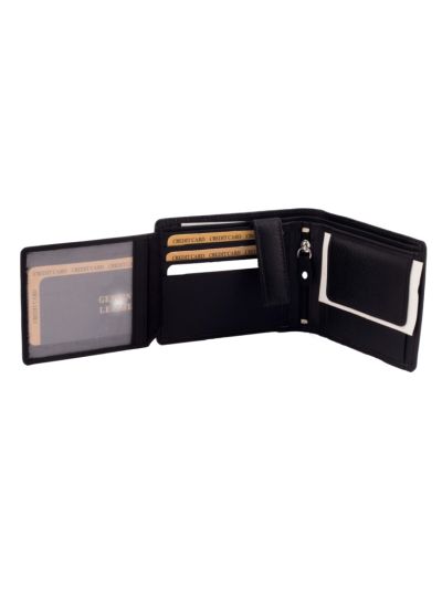Black Leather Wallet