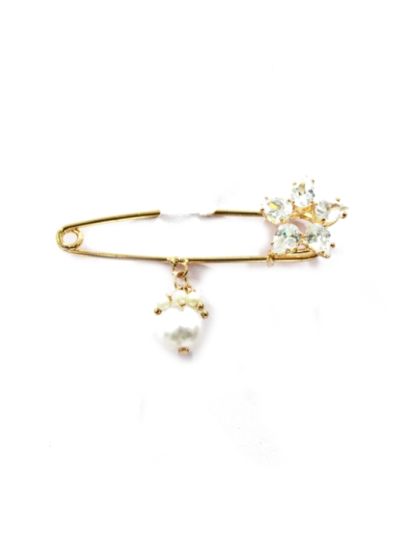 Floral Chain Stick Pin