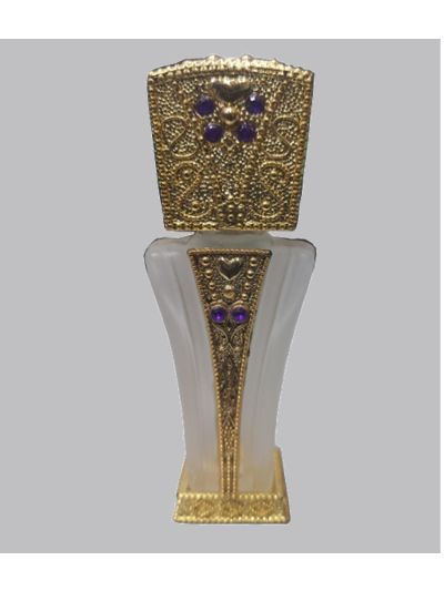 Gold Vintage Style Empty Attar Bottle