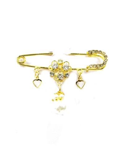 Floral Chain Stick Pin