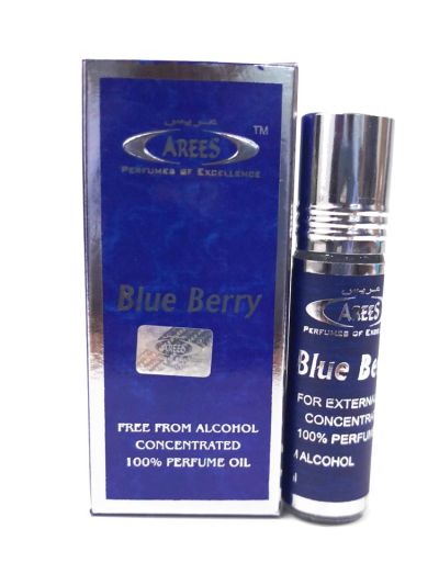 Arees Blue Berry Attar | Sweet Fruity Fresh Fragrance | 6 ml