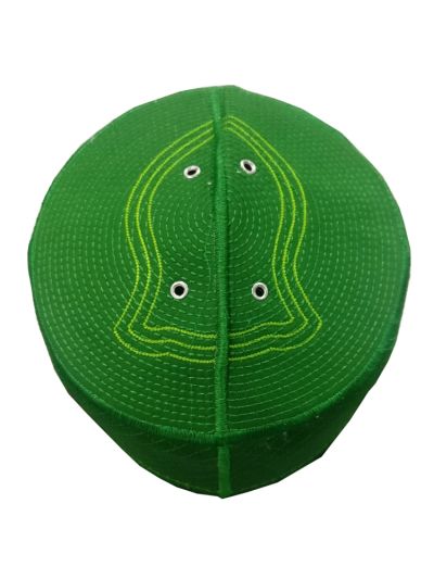 Kufi Nalain Green Cap - 21 Cm