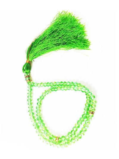 Light Green Crystal 5mm Tasbih