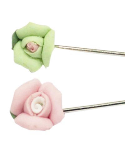 Light Green & Pink Hijab Pin Set