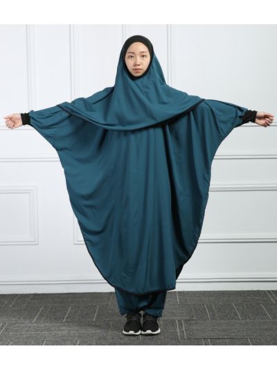 Double Layer Islamic Sports Wear (Green)