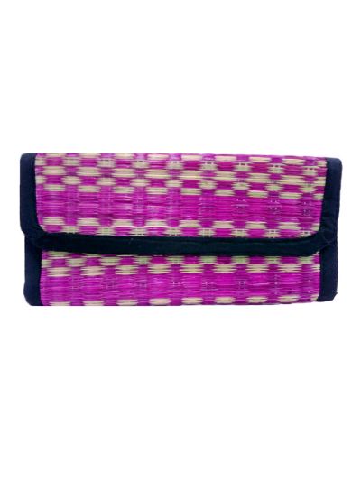 Pink GrassMat Clutch 