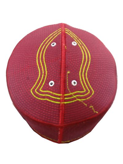 Kufi Nalain Maroon Cap - 20.5 Cm
