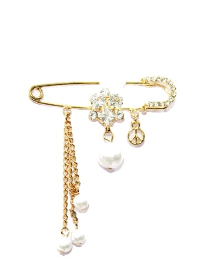 Pearl Chain Stick Pin