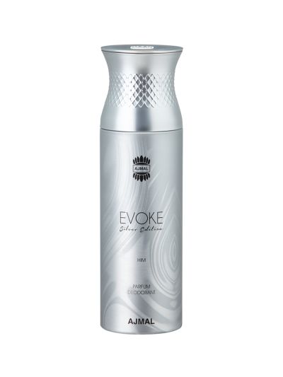 Ajmal Evoke Silver Edition Perfume Deodorant 200ml for men