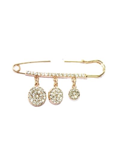 Floral Chain Stick Pin