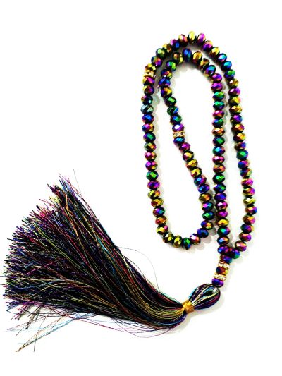Multi Color Crystal 5mm Tasbih