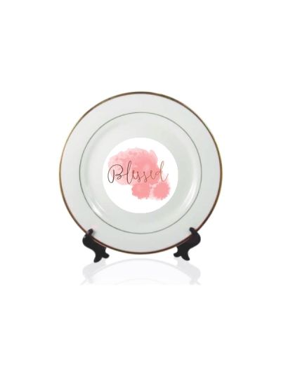 Blessed Ceramic Plates 