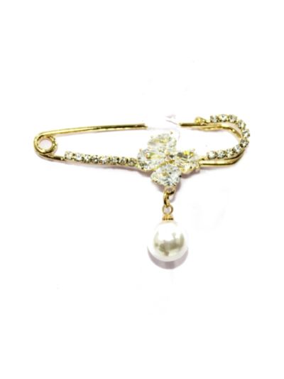 Pearl Chain Stick Pin