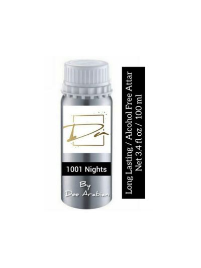 Dee Arabian 1001 Nights Attar Alcohol Free (100ml)