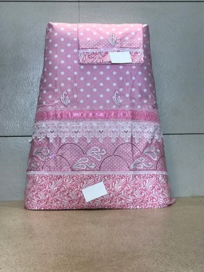 Blush Pink Rida With Hand Work Floral Embroidery 