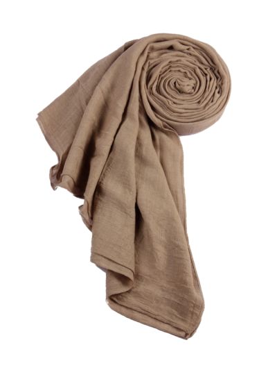 Mocha Plain Soft Cotton Hijab