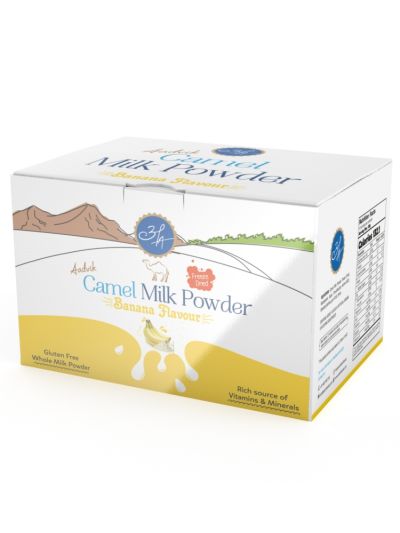 Camel Milk Powder - Banana Flavor (Freeze Dried) 300g