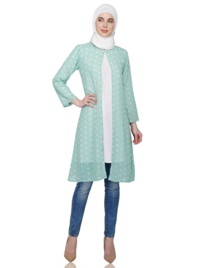 Retro Chic Coat Shrug