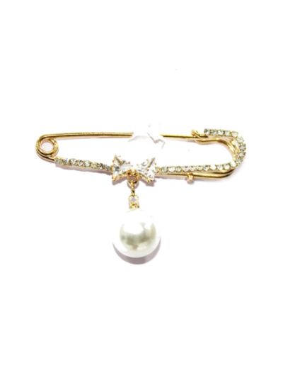 Floral Chain Stick Pin