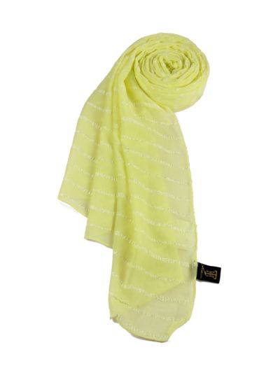 Fluorescent Bubble Crepe Hijab