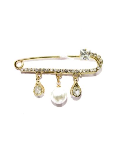 Pearl Chain Stick Pin