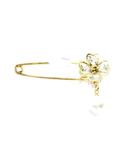 Floral Chain Stick Pin