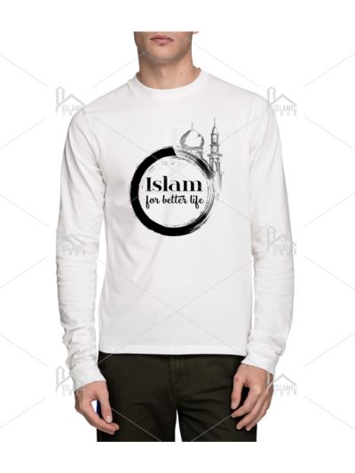 Better Life Full Sleeve T-Shirt