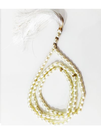 Pearl White 6mm Tasbih