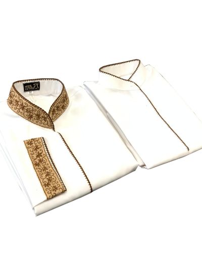 Embroidered Stitched Kurta Saya Set