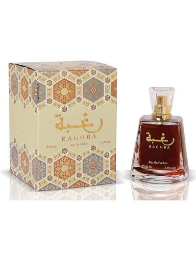 Lattafa Raghba Eau De Perfume For Unisex (Perfume + Deo)