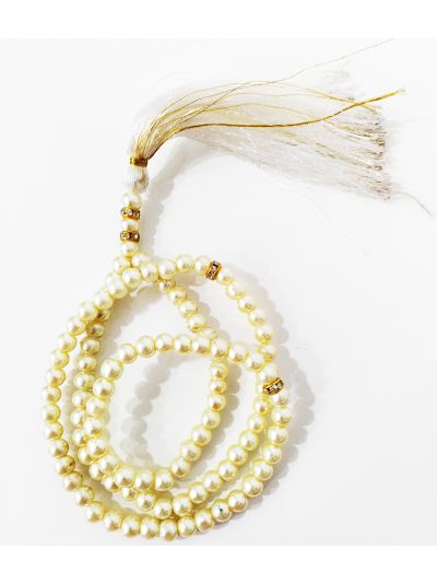 Pearl White 5mm Tasbih