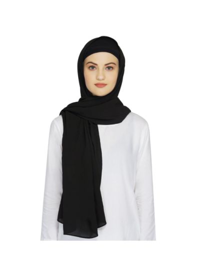 Bubble Black Headscarf