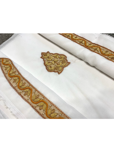 Premium Zardozi Work Kurta Saya Material