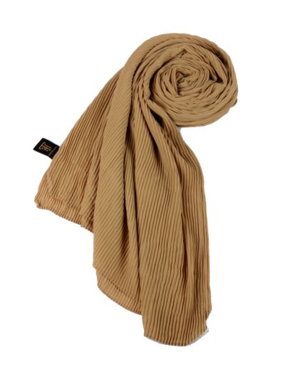 Biscotti Pleated Chiffon Hijab