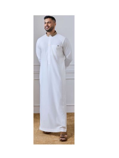 Al Noor Light Cream Thobe