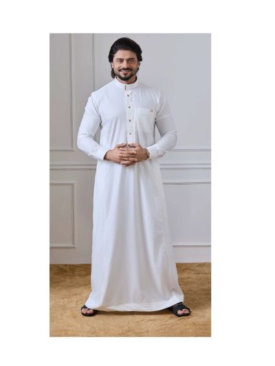 Al Noor Cream Prestige Thobe