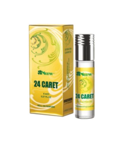 Meena 24 Caret Attar - 8ML (Silver Series)