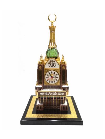 Replica copy of the Clock tower in Honorable Makkah 