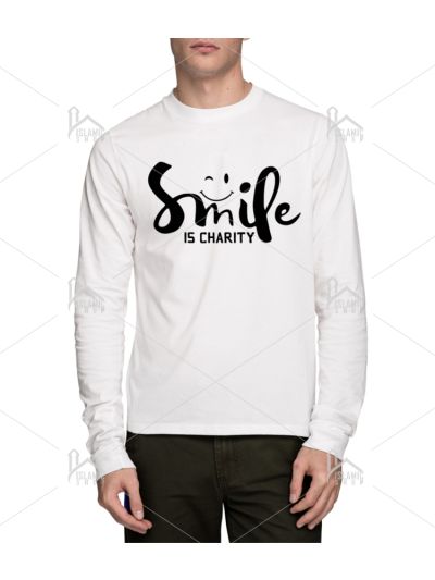 Smile Full Sleeve T-Shirt