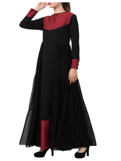 New Style Evening Dress Comes With a Free Matching stole