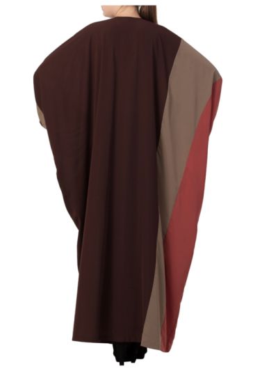 Front Open Designer kaftan in Multi Color
