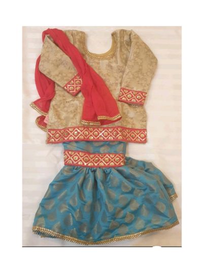 Riwaj Lawn Kurta with Gharara pants Set																		