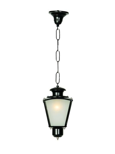 Classic Black Small Outdoor Lantern Light