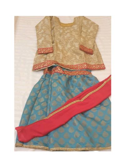 Riwaj Lawn Kurta with Gharara pants Set																		