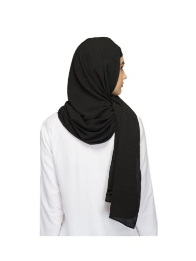 Bubble Black Headscarf