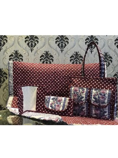 Premium Designer Karachi Masallah Pouch Set