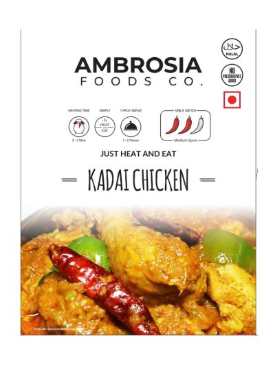 Ready to Eat Food - Kadai Chicken (300 gms)