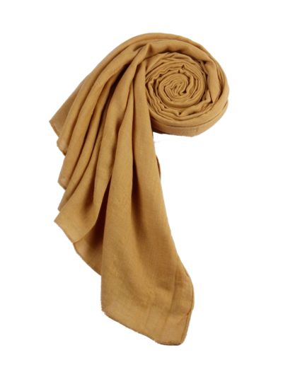 Honey Plain Soft Cotton Hijab