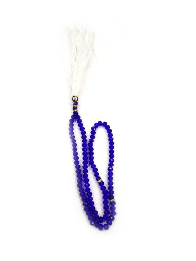 Crystal Royal Blue Tasbih - 5mm