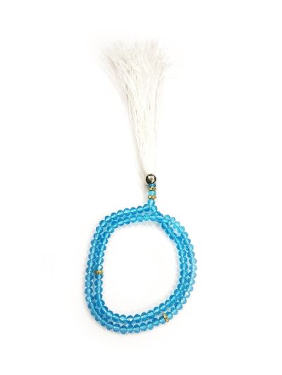 Crystal  Sky Blue Tasbih - 5mm